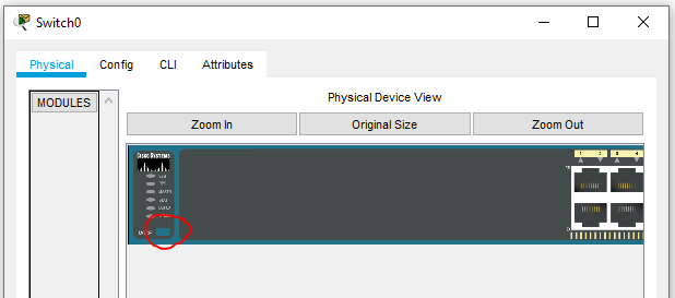 Switch mode button